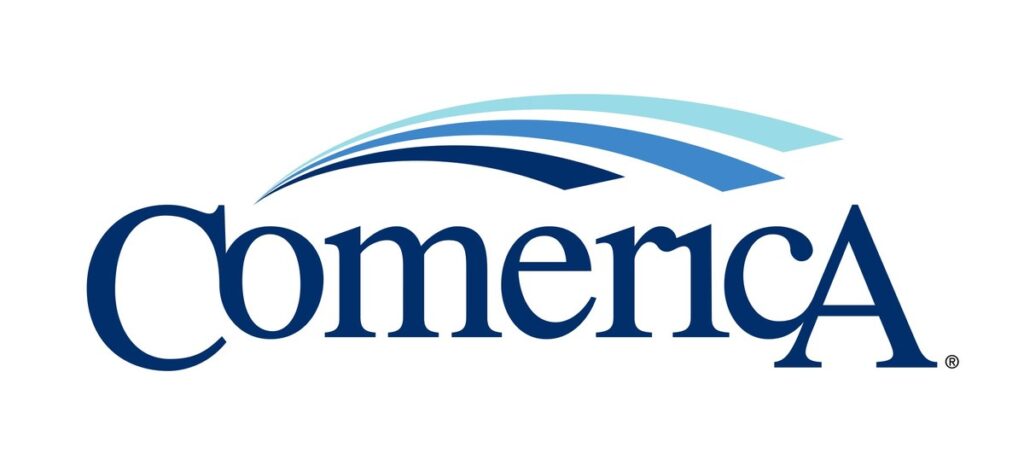 Comerica Bank logo, MaaPaa community partner