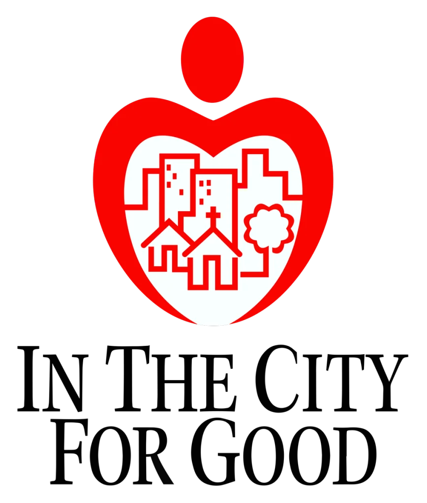 In the City for Good logo, MaaPaa partner and community advocate.