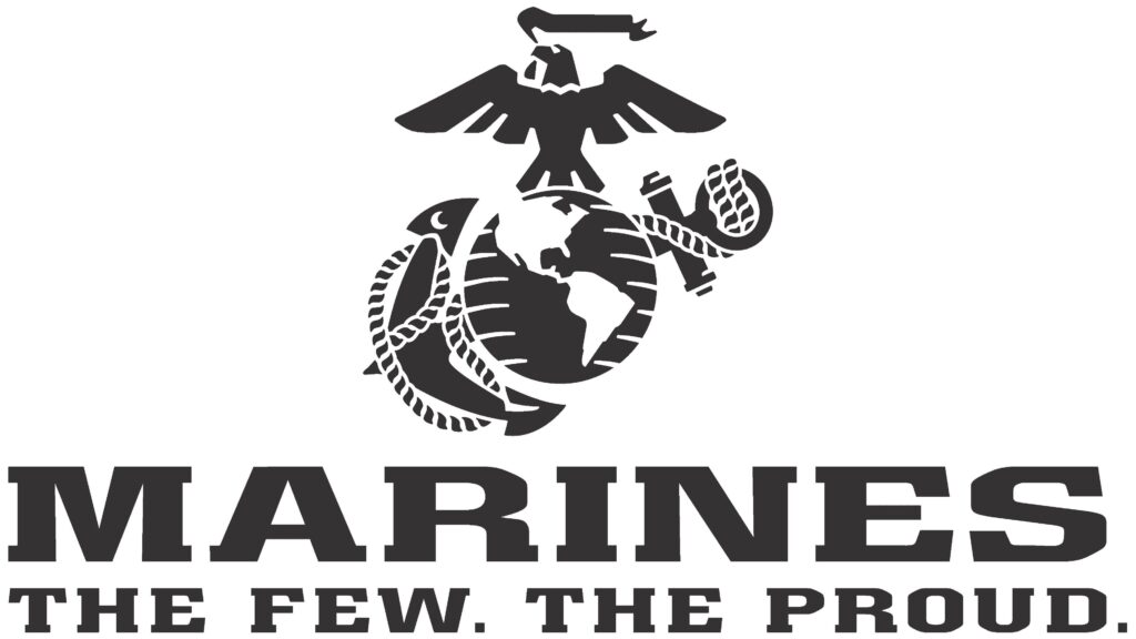 United States Marine Corps logo, supporting MaaPaa