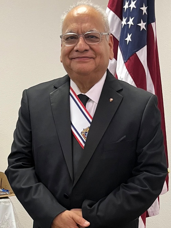 Head shot of male MaaPaa board member. His name is Louis Benavidez Jr who is part of the Air Force.